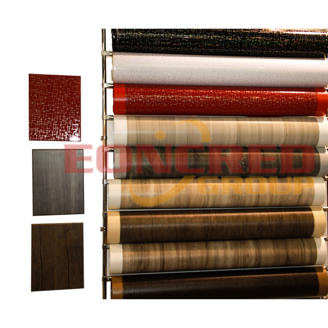 Hot sale roll Decorative Wood Grain PVC Film For Furniture
